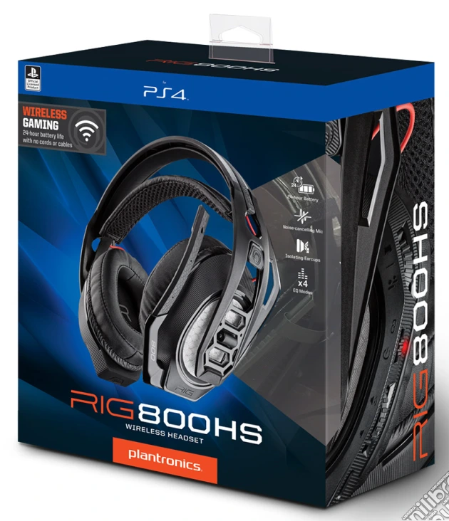 PLANTRONICS Cuffie RIG 800HS PS4 videogame di ACC