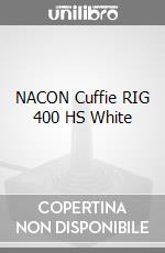 NACON Cuffie RIG 400 HS White videogame di ACC