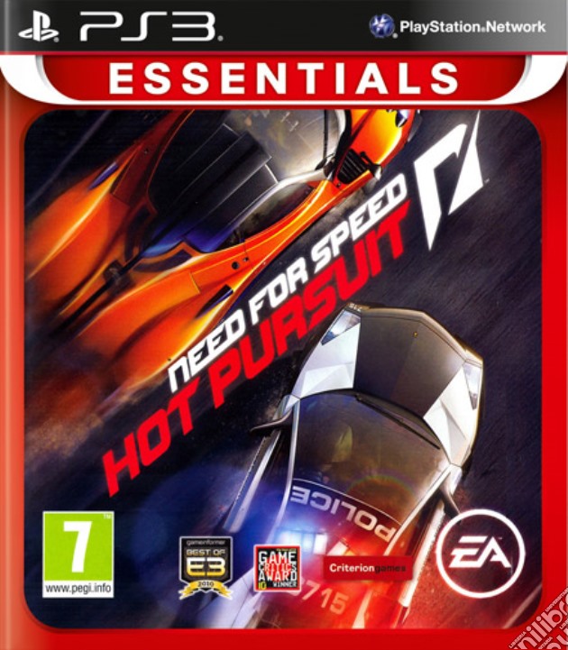 Essentials Need for Speed Hot Pursuit videogame di PS3