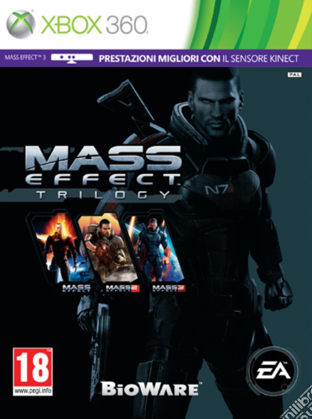 Mass Effect Trilogy videogame di X360