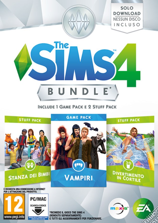 The Sims 4 Bundle Pack 7 videogame di PC