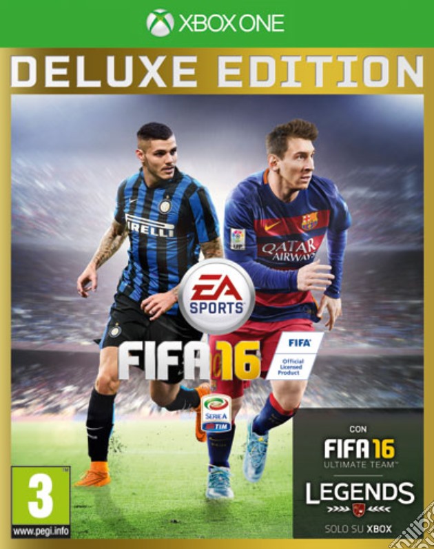 FIFA 16 Deluxe Edition videogame di XONE