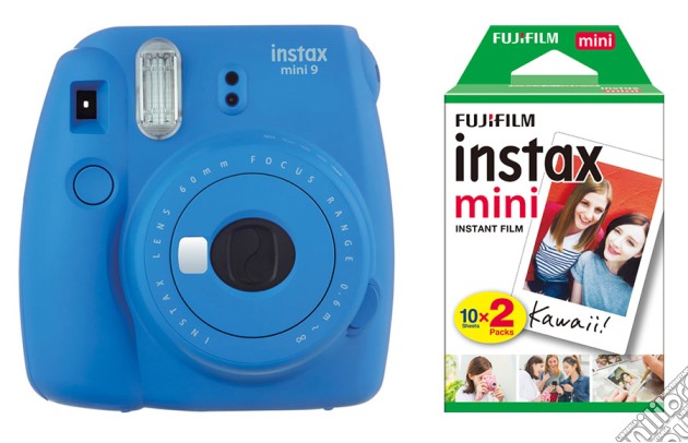 FUJIFILM Fotoc.Instax MINI9 BLUE+20Shots videogame di INST