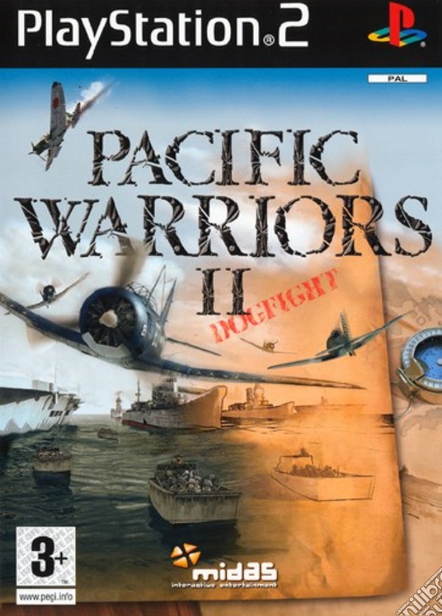 Pacific Warriors II Dogfight videogame di PS2