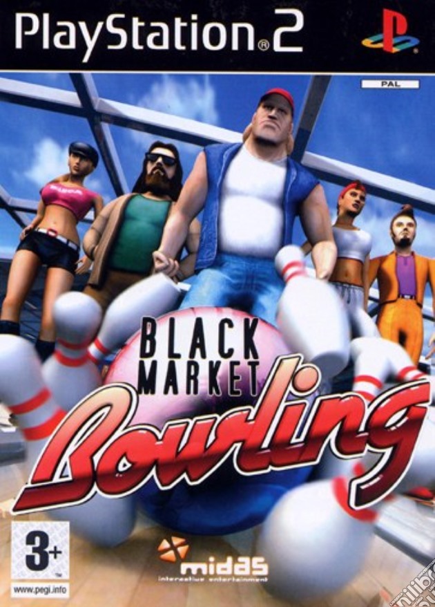 Black Market Bowling videogame di PS2