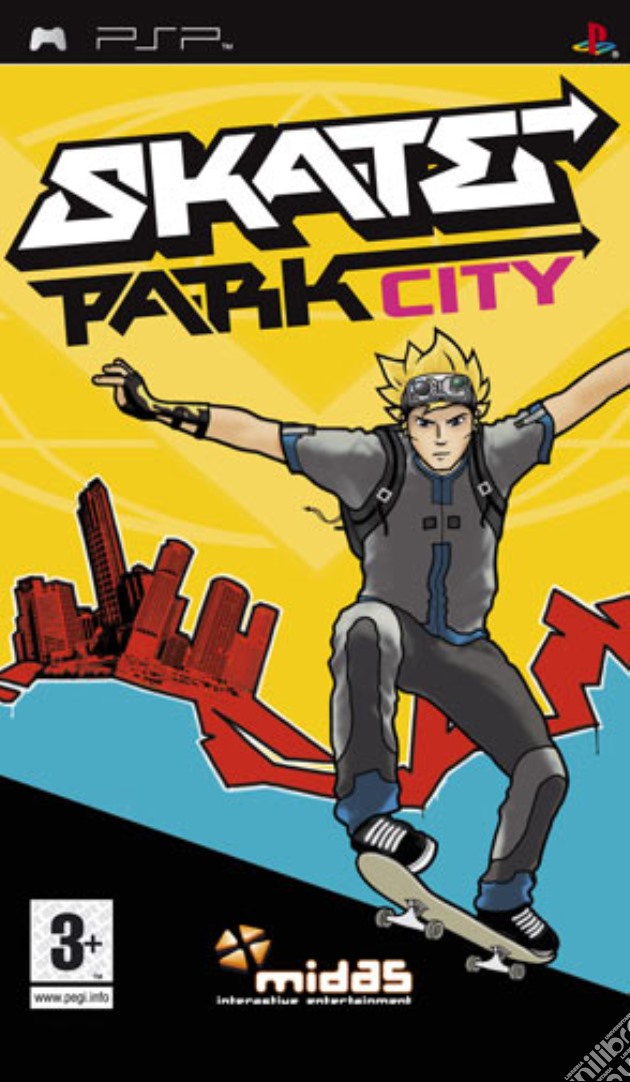 Skate Park City videogame di PSP