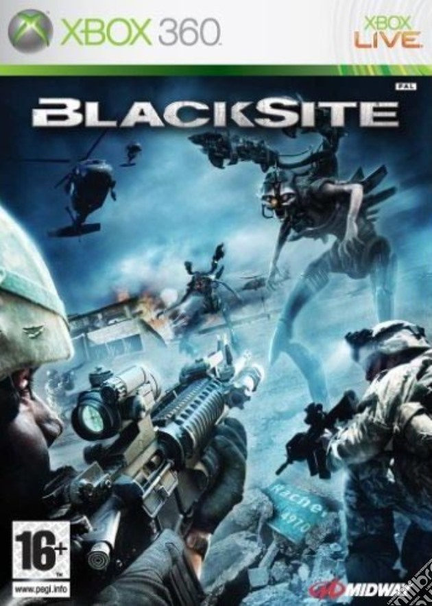 Blacksite videogame di X360