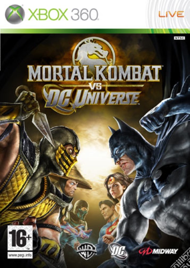 Mortal Kombat VS DC Universe videogame di X360