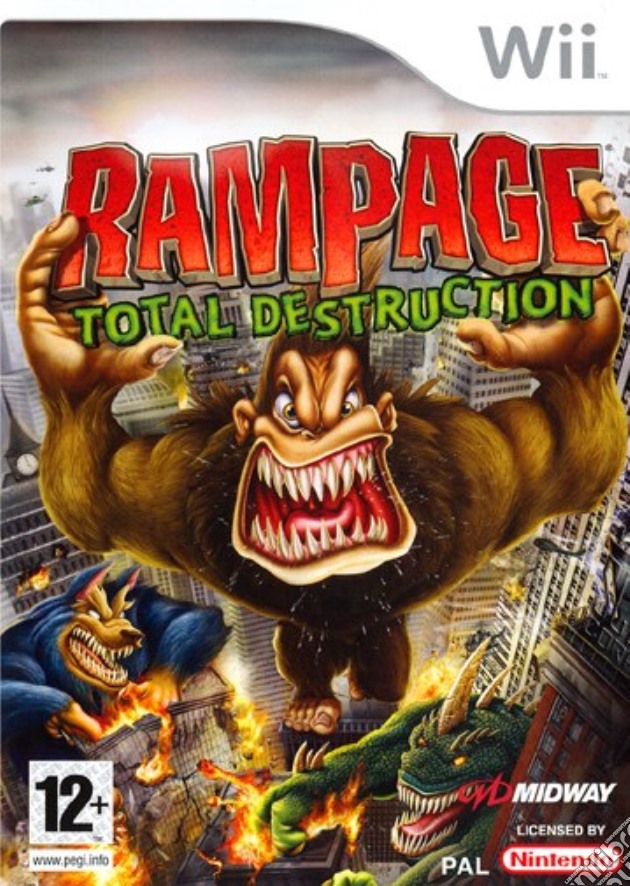 Rampage Total Destruction videogame di WII