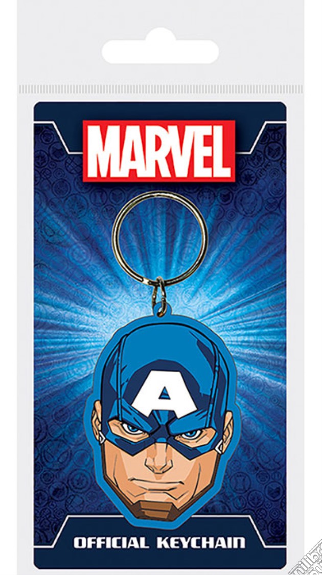 Portachiavi Marvel Captain America Head videogame di GAPC