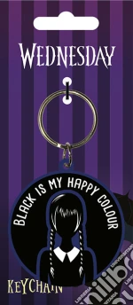 Portachiavi Wednesday Black is My Happy Colour game acc