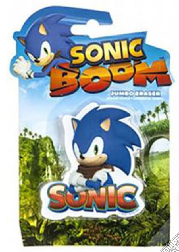 Gomma da Cancellare Sonic 7cm videogame di GARS