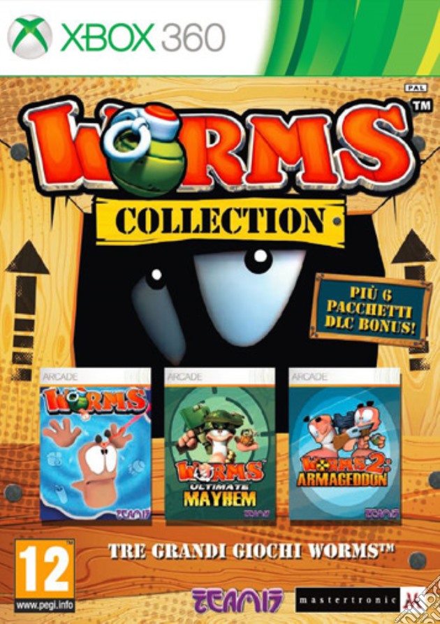 Worms Collection videogame di X360