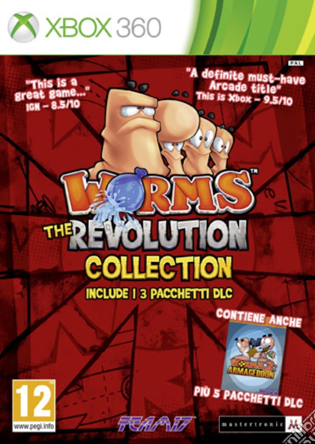 Worms Revolution Collection videogame di X360