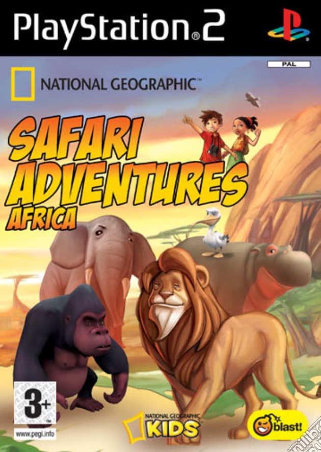 National Geographic Safari Adventures videogame di PS2