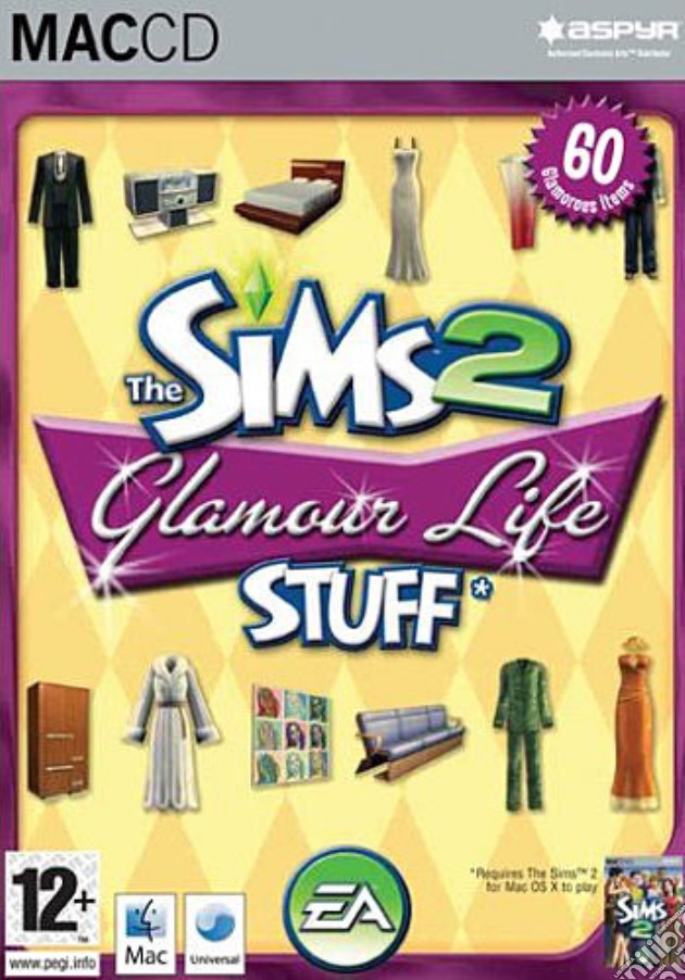 The Sims 2: Glamour Life Stuff videogame di MAC