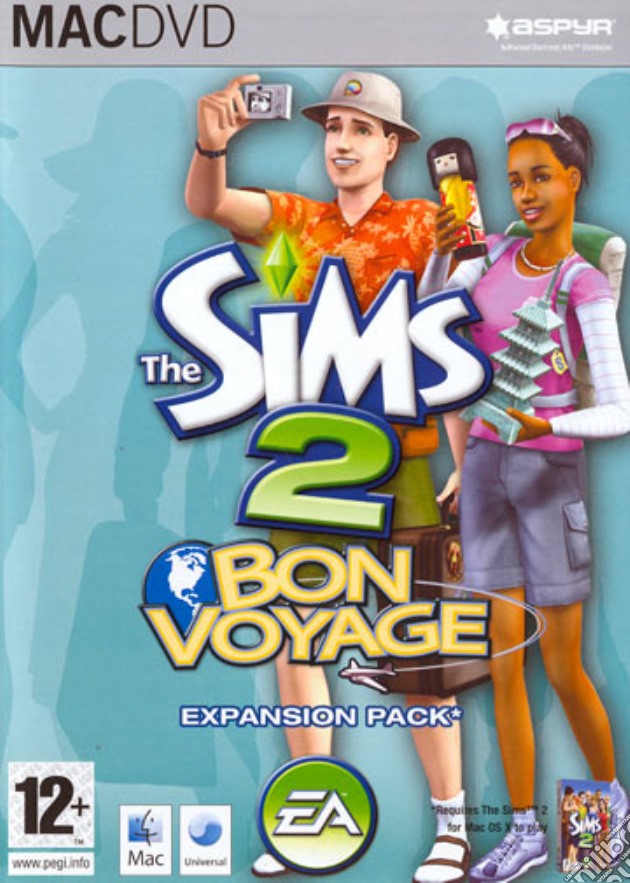 The Sims 2: Bon Voyage videogame di MAC
