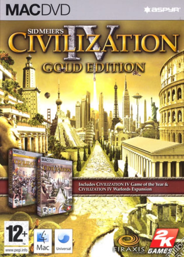 Civilization 4 Gold Edition videogame di MAC