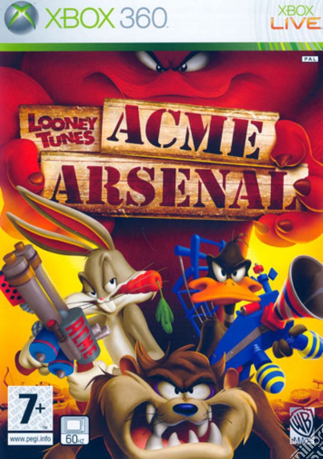 Looney Tunes Acme Arsenal videogame di X360