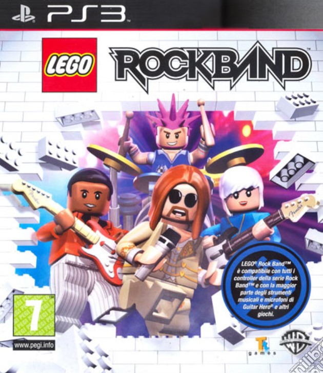 Lego Rock Band videogame di PS3