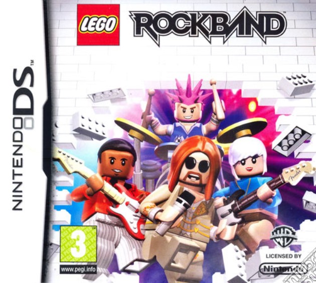 Lego Rock Band videogame di NDS