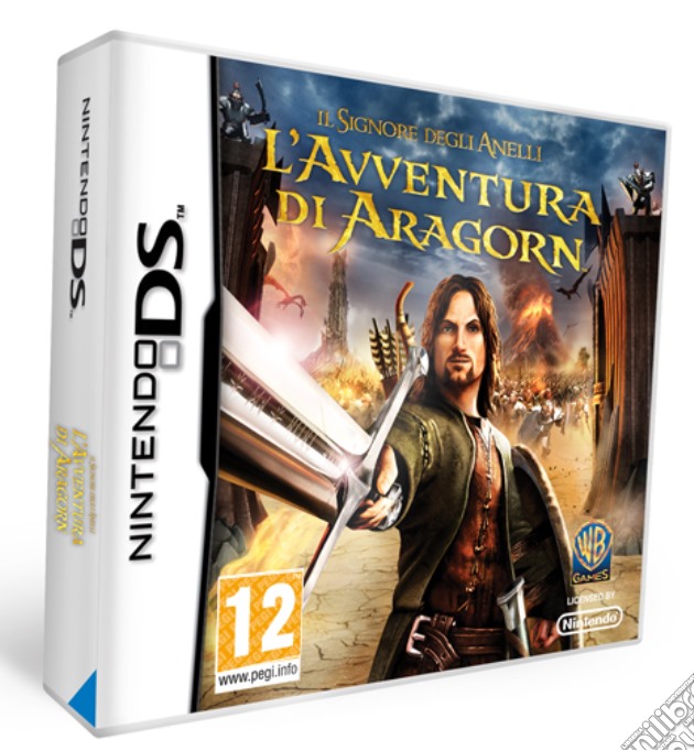 Il Signore degli Anelli Avvent Aragorn videogame di NDS