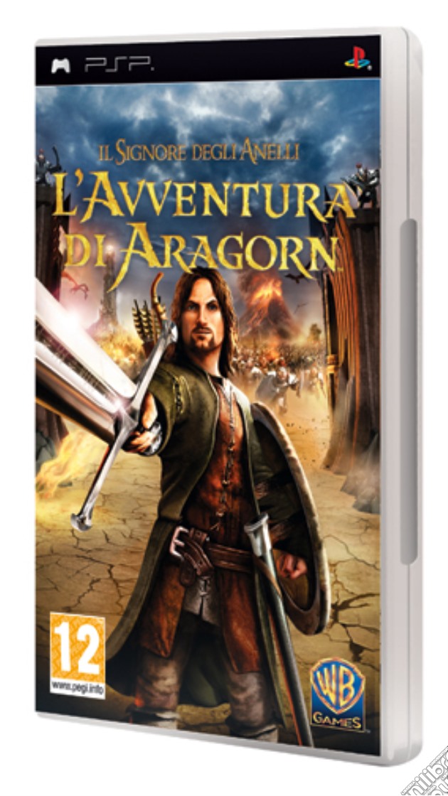 Il Signore degli Anelli Avvent Aragorn videogame di PSP