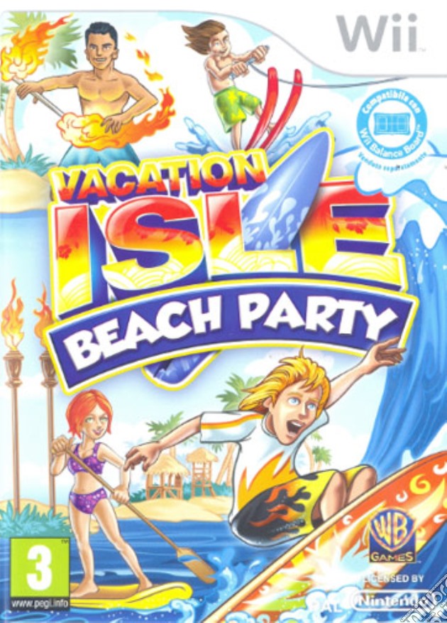 Vacation Isle Beach Party videogame di WII