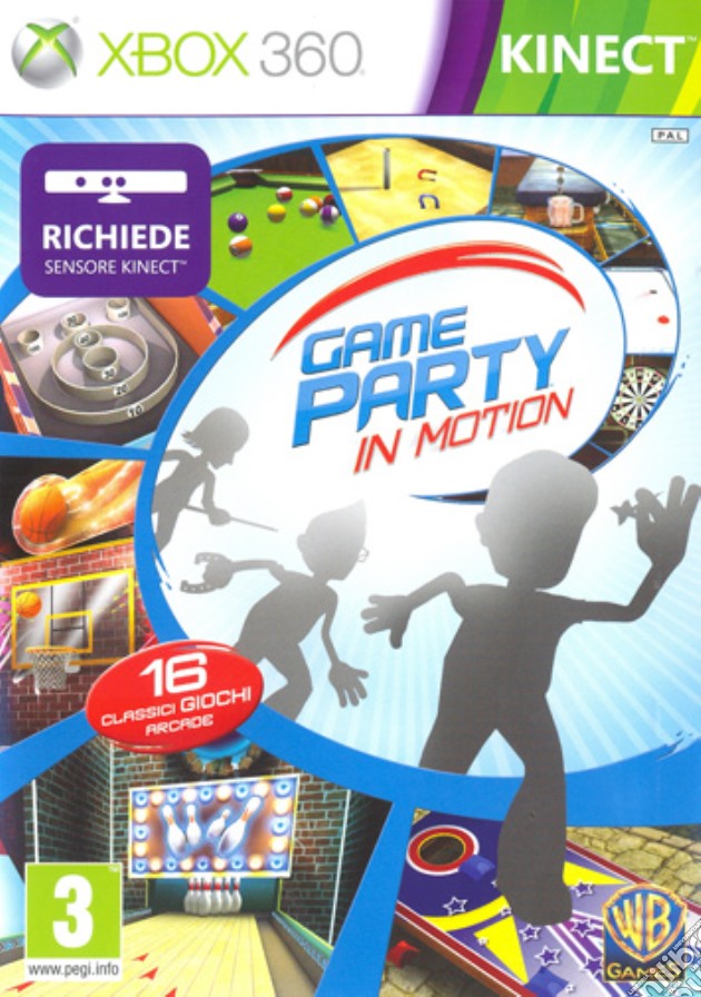 Game Party in motion videogame di X360