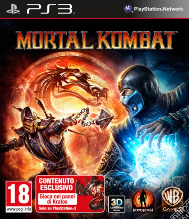 Mortal Kombat videogame di PS3