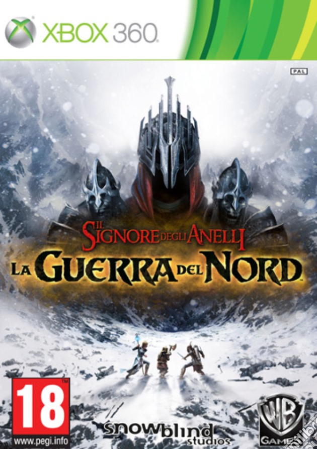 Il Signore Degli Anelli: Guerra del Nord videogame di X360