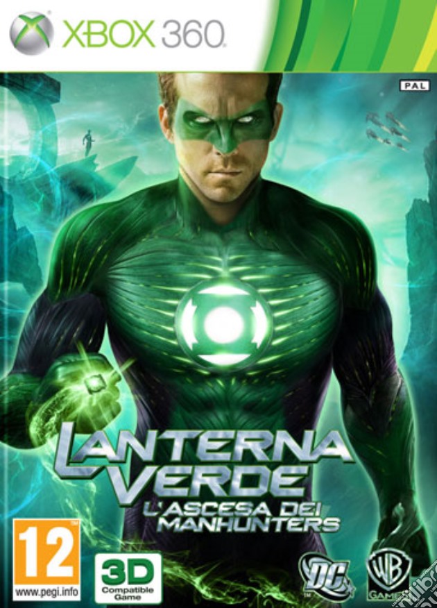 Lanterna Verde: L'ascesa dei Manhunters videogame di X360