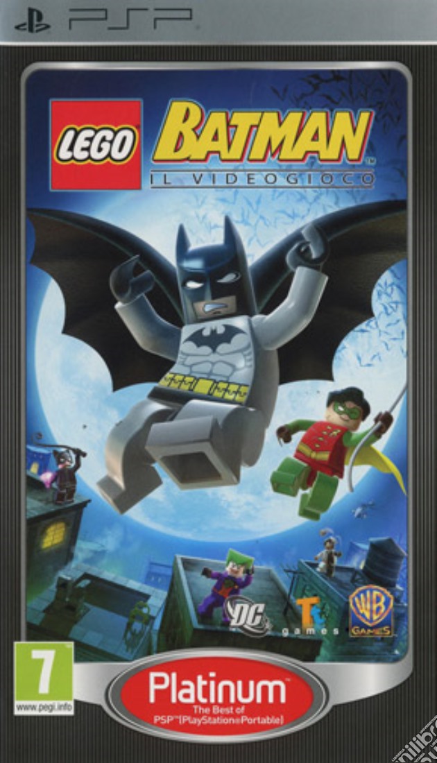Lego Batman Platinum videogame di PSP