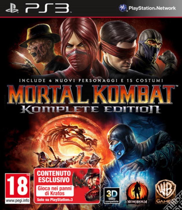 Mortal Kombat Komplete Edition videogame di PS3