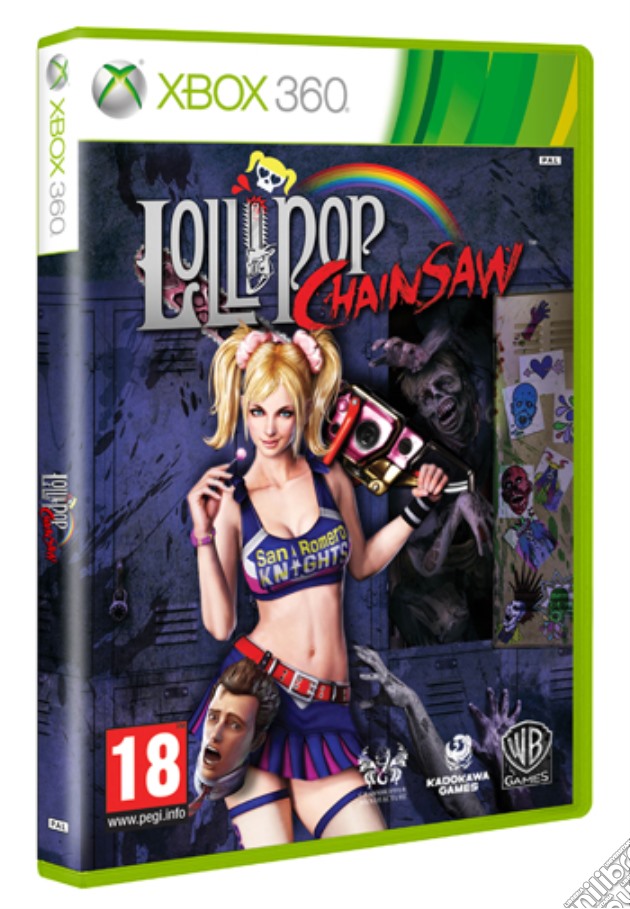 Lollipop Chainsaw videogame di X360
