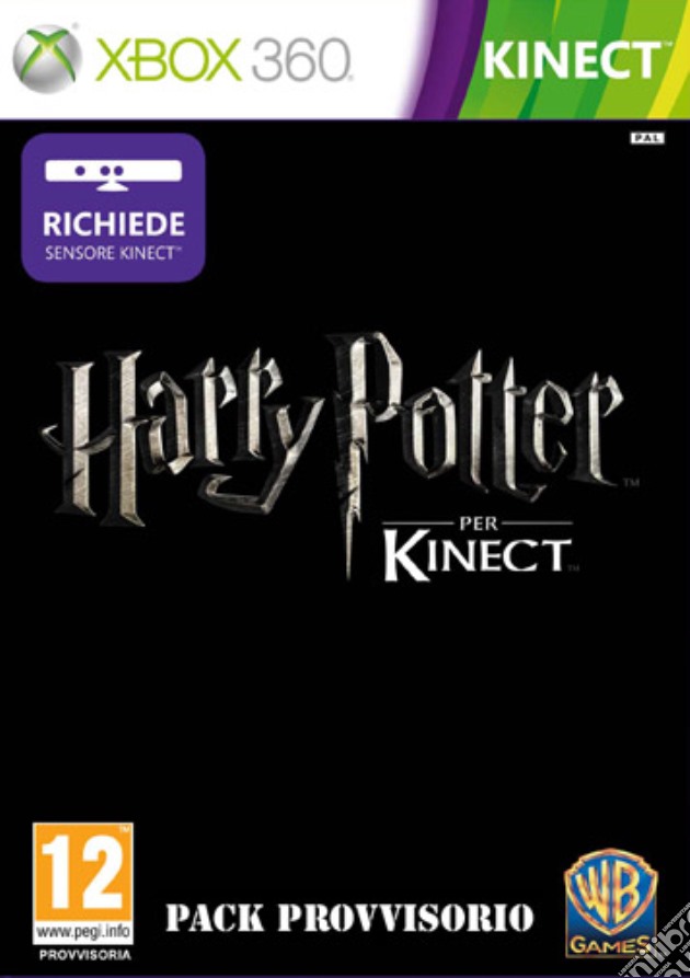 Kinect Harry Potter videogame di X360