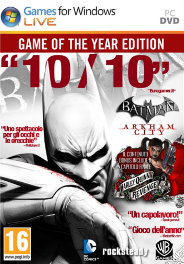 Batman Arkham City Goty videogame di PC