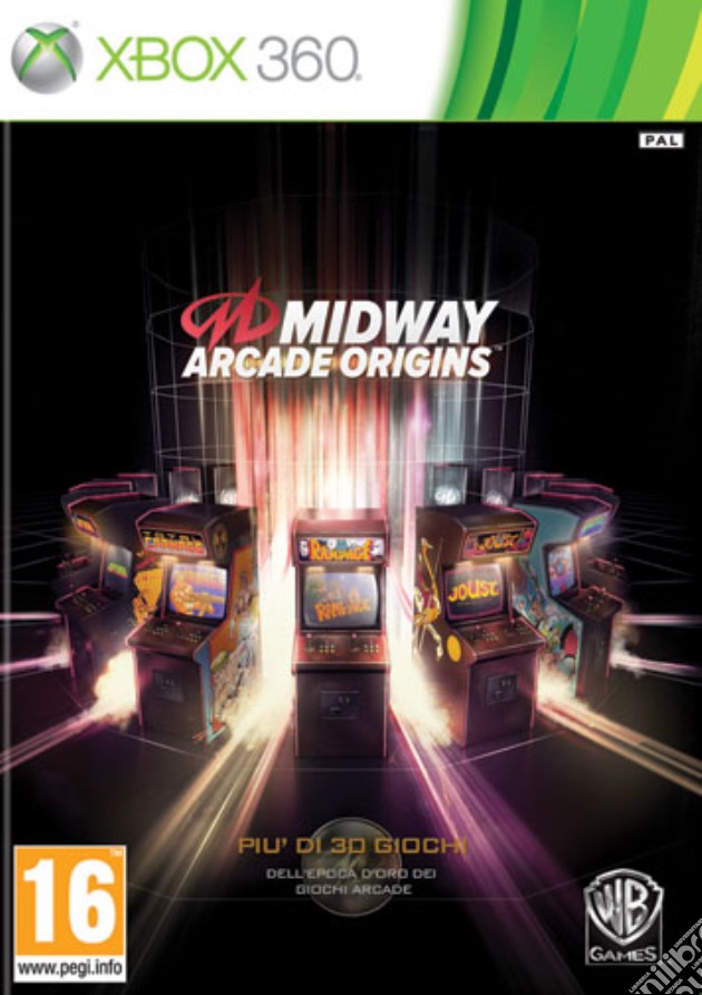 Midway Arcade Origins videogame di X360