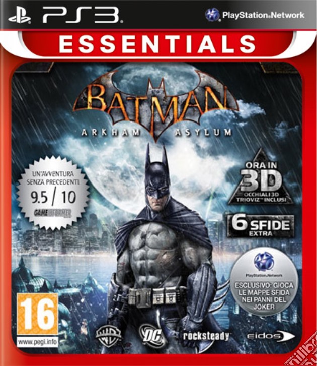 Essentials Batman Arkham Asylum GOTY videogame di PS3
