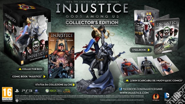 Injustice: Gods Among Us Collector's Ed. videogame di PS3