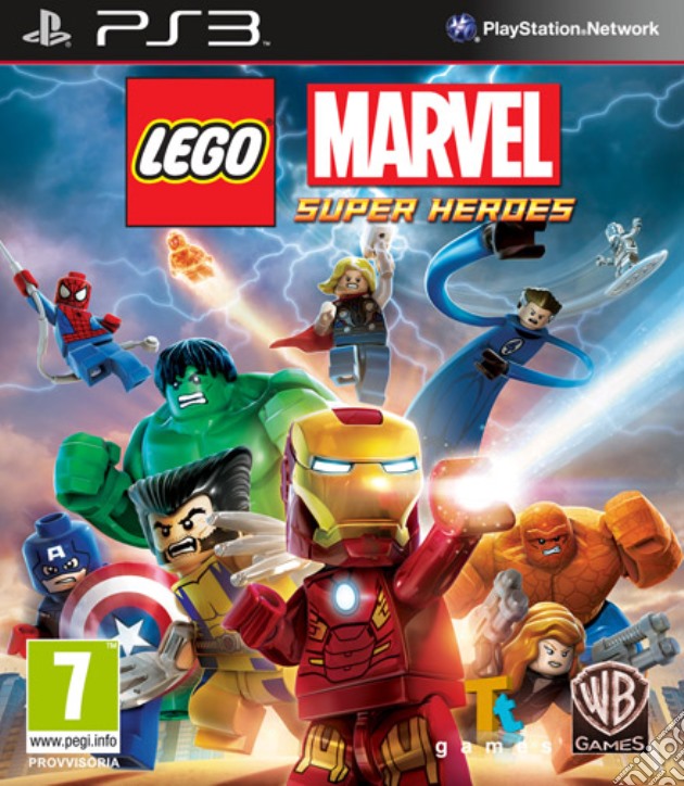 Lego Marvel Superheroes videogame di PS3