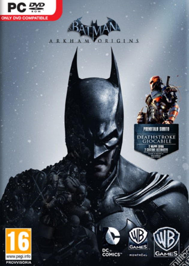 Batman Arkham Origins videogame di PC