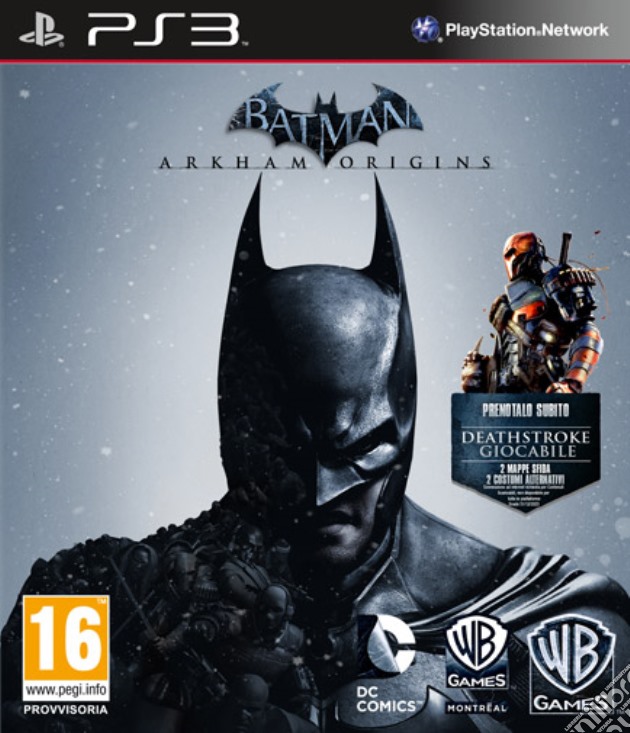 Batman Arkham Origins videogame di PS3