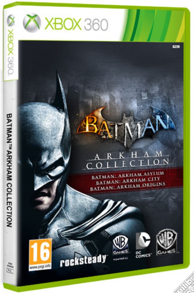 Batman Arkham Trilogy Collection videogame di X360