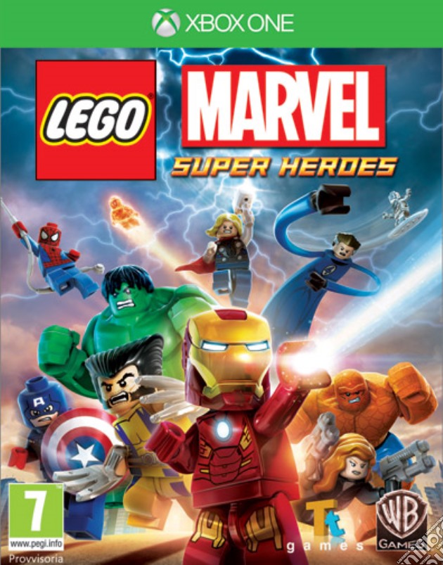 LEGO Marvel Superheroes videogame di XONE