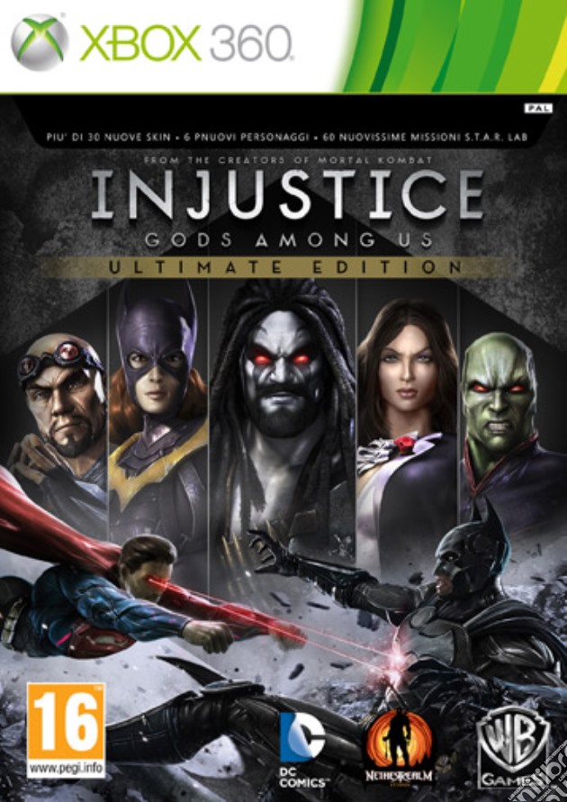 Injustice: Gods Among Us Ultimate Ed. videogame di X360