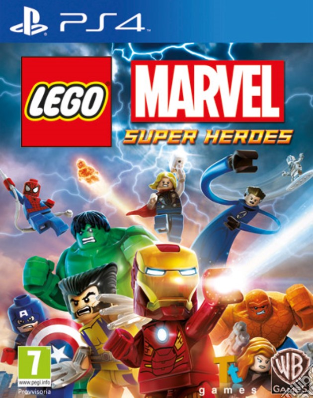 Lego Marvel Superheroes videogame di PS4