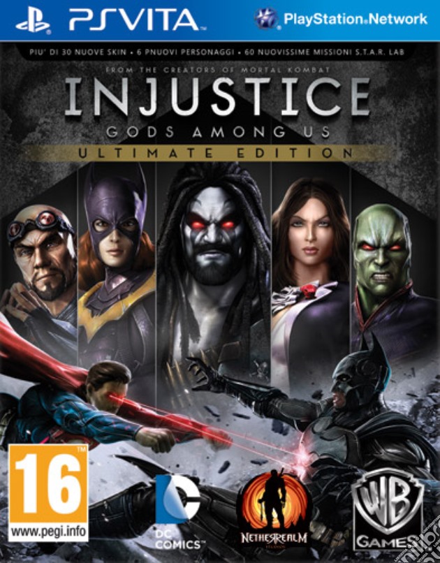 Injustice: Gods Among Us Ultimate Ed. videogame di PSV