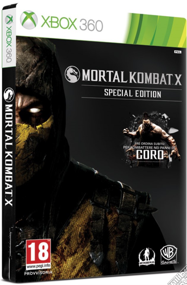 Mortal Kombat X Preorder Edition videogame di X360