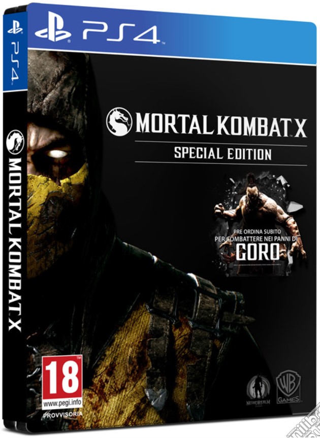 Mortal Kombat X Preorder Edition videogame di PS4